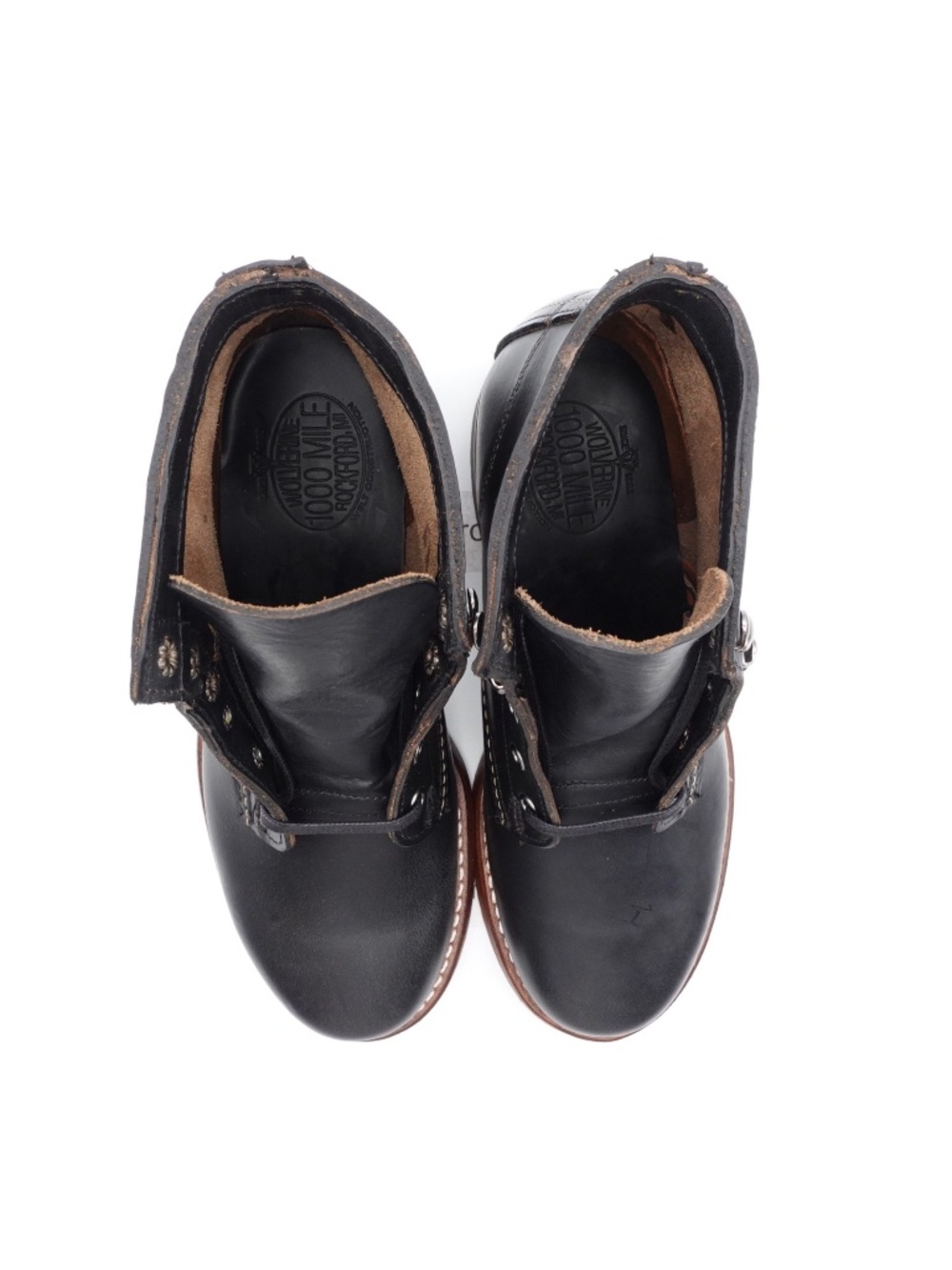 Wolverine 1000 Mile Plain-Toe Original Leather Boot - Picture 6 of 9